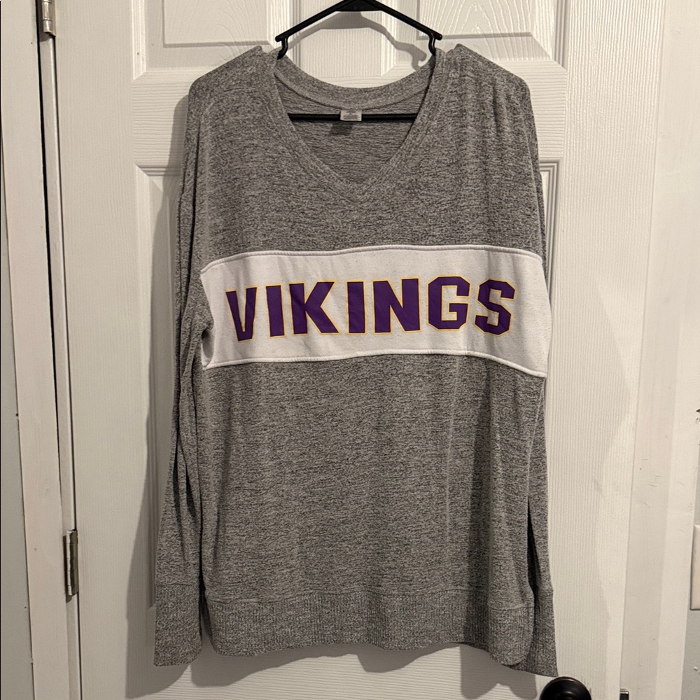 Team Apparel Heather Gray Long Sleeve Shirt